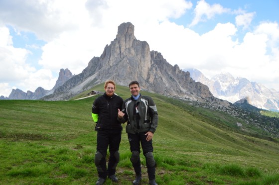 34 wir am passo giau tour italien juni 2015