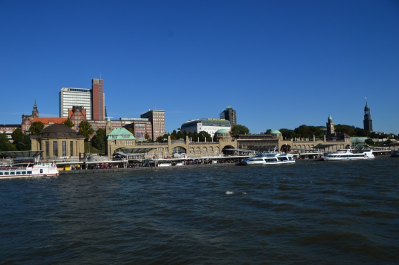 Elbbrücke Hafen Hamburg 