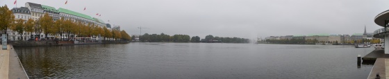 Hamburg Inneralster Nebel 