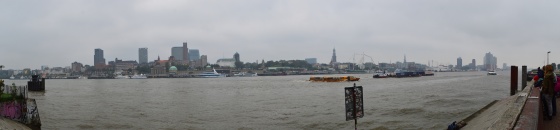 Panorama von Steinwerder aus Panorama von Steinwerder aus