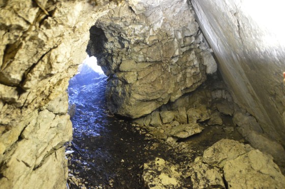 blick aus der höhle am stöger steig 