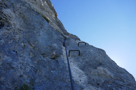 blick hinauf mit klampfen sissi steig blick hinauf mit klampfen sissi steig