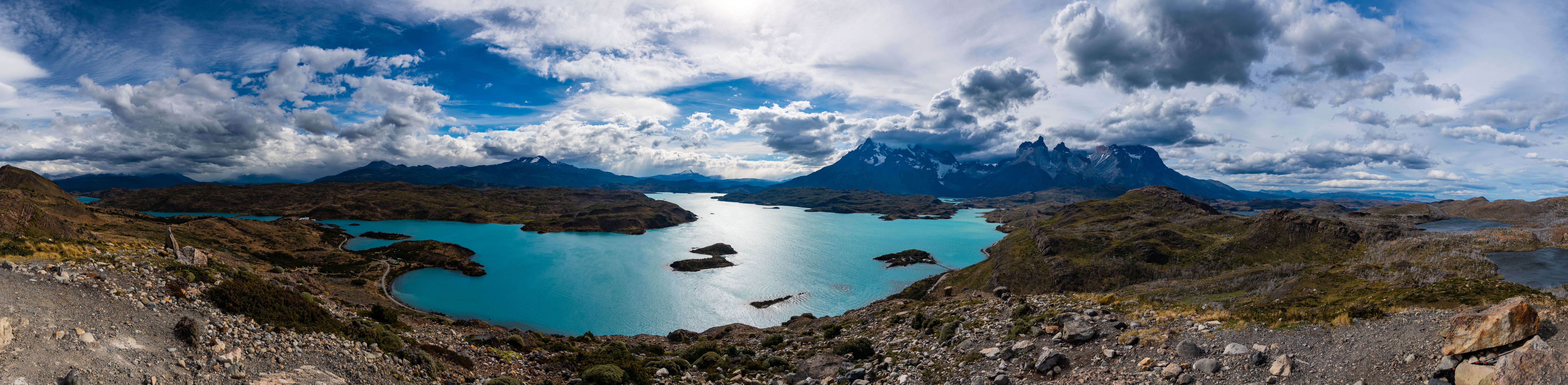 blick über nationalpark torres del paine mirador condor 2022-02-05 blick über nationalpark torres del paine mirador condor 2022-02-05
