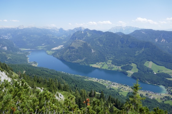 grundlsee von trisselwand aus 