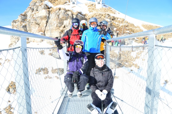 gruppenfoto1 hängebrücke gastein 