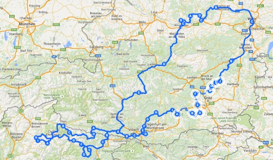 karte tour italien 2015 karte tour italien 2015