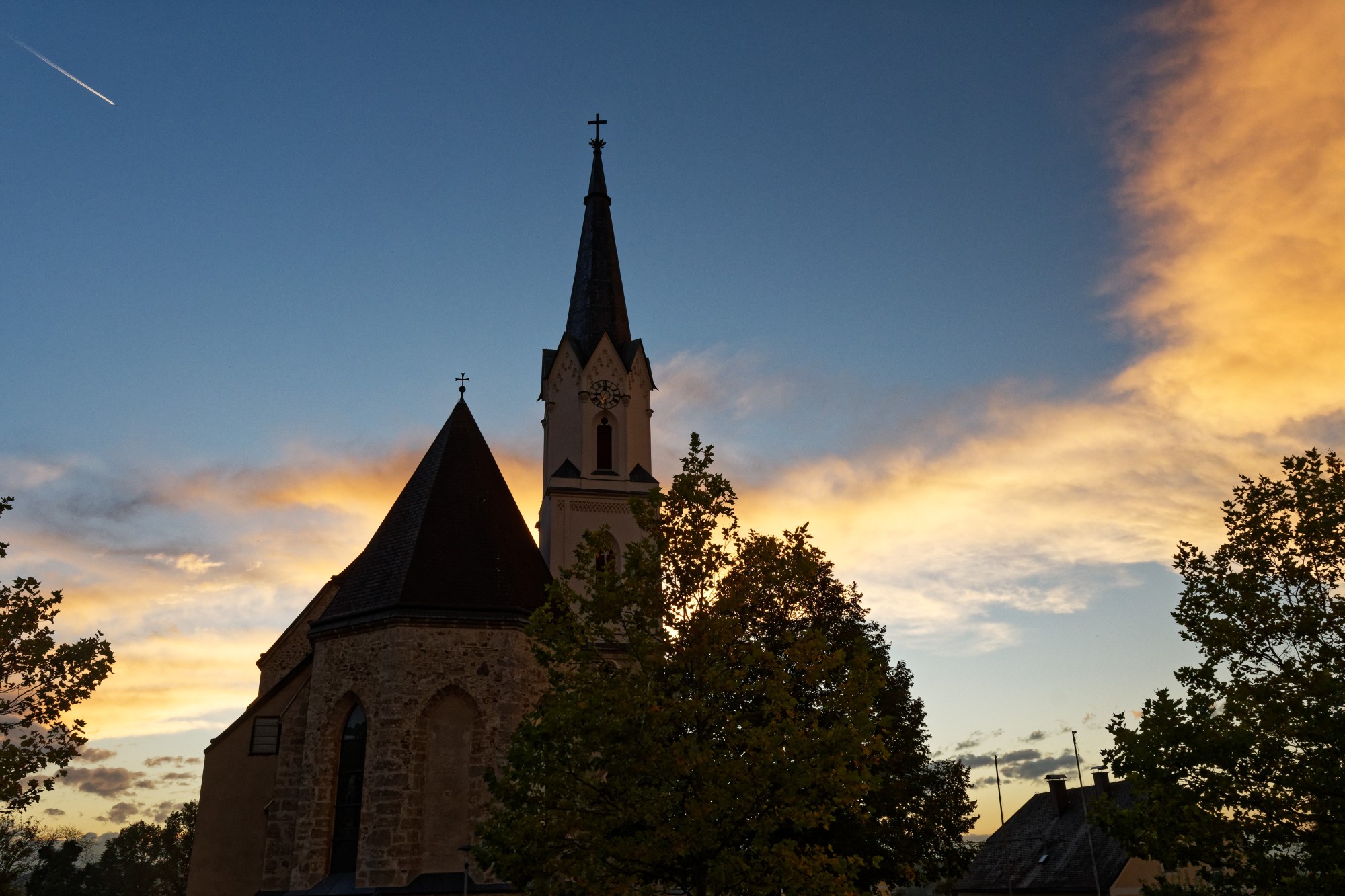 kirche abendstimmung 2020-10-03 kirche abendstimmung 2020-10-03