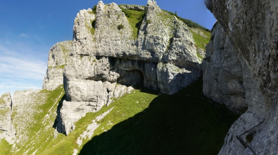 panorama sissi klettersteig durch den steig 