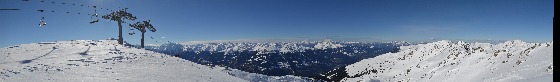 panorama übergangsjoch sicht aufs zillertal 