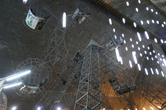 riesenrad salzmine turda rumänien 