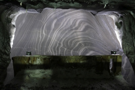 salzschichten salzmine turda rumänien salzschichten salzmine turda rumänien