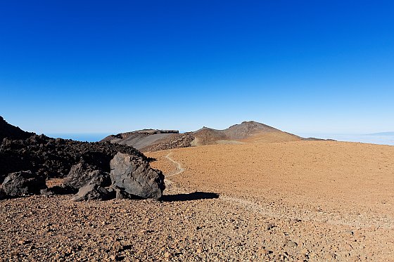 steinwüste am weg zum pico viejo 2020-03-04